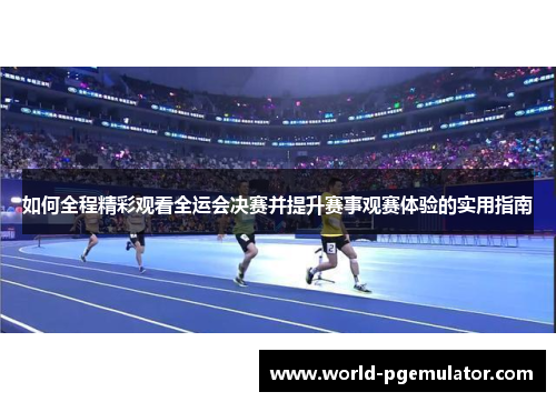 如何全程精彩观看全运会决赛并提升赛事观赛体验的实用指南