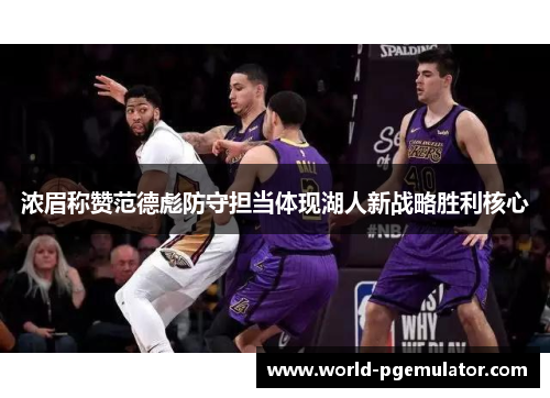 浓眉称赞范德彪防守担当体现湖人新战略胜利核心