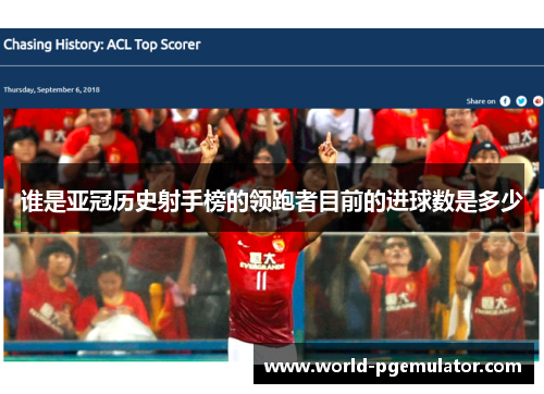 谁是亚冠历史射手榜的领跑者目前的进球数是多少